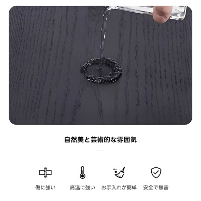 ステンレス脚ラウンドテーブル