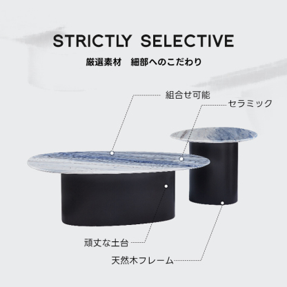 2in1デザインコーヒーテーブル