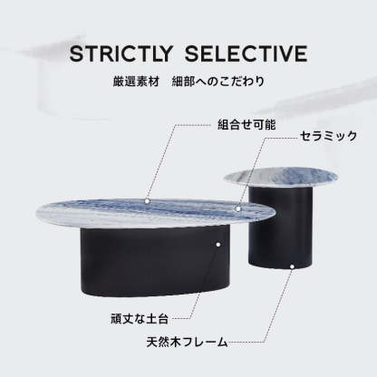 2in1デザインコーヒーテーブル