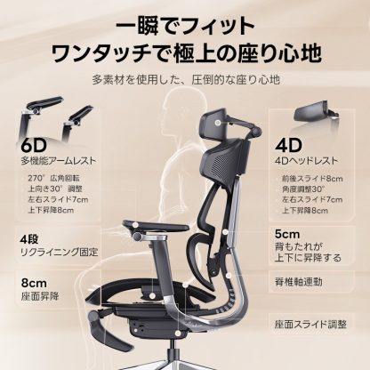 【予約販売】AXISU アクシスレザーリュクスオフィスチェア