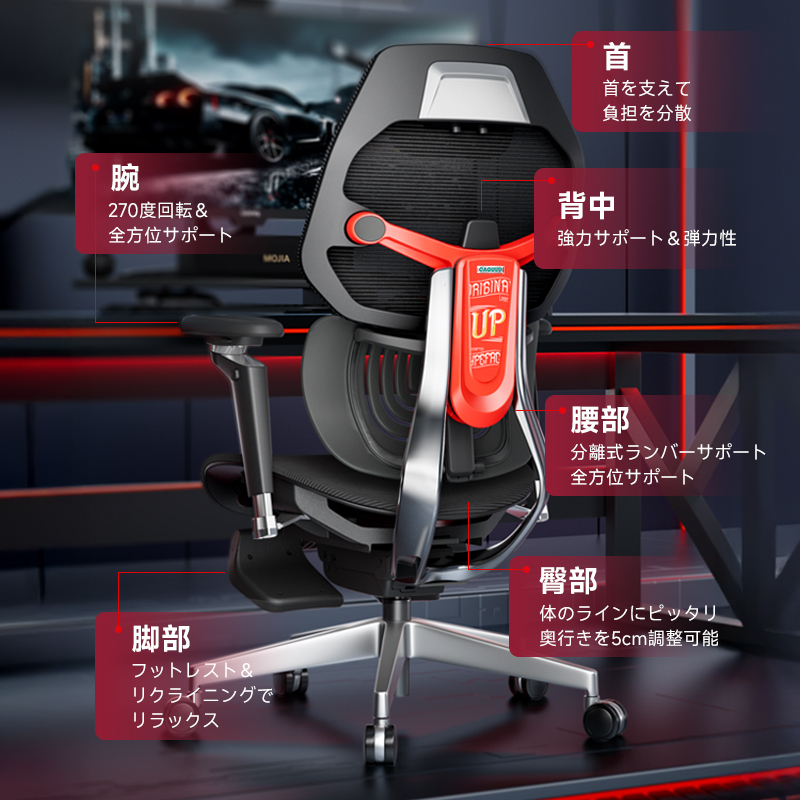 アクシスノヴァゲーミングチェア