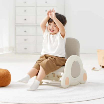 籠　人形、子供用椅子 名入れサービスあり Kidzoo(キッズーシリーズ)PVCチェアー(肘付き) KDC