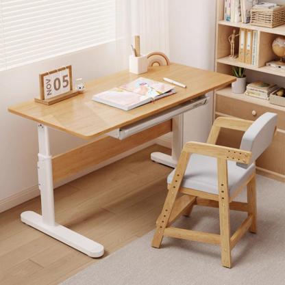 値下げ　リンホーリン　学習机　引き出し付き　机　希少　レア 読書スタンド付き学習机 | 高さ調整可能な広々天板で快適学習 – CAGUUU