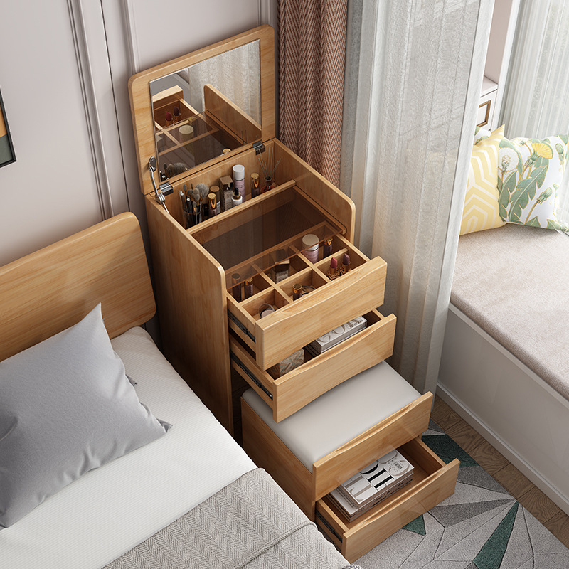 多機能木製コンパクトドレッサー