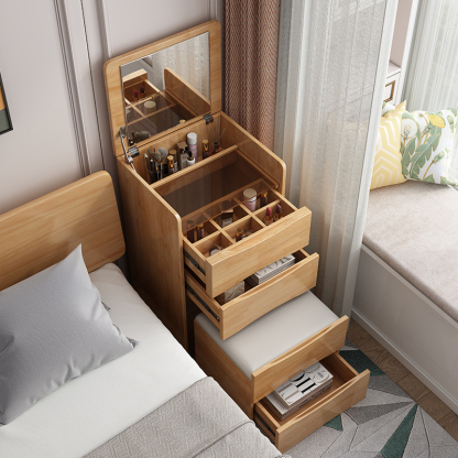 多機能木製コンパクトドレッサー
