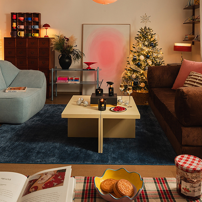 天然木モジュールテーブル