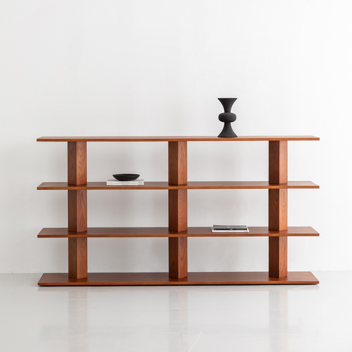 木製オープンシェルフ