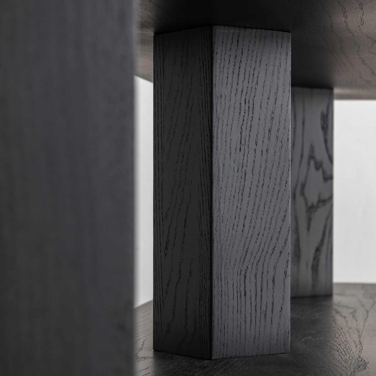 木製オープンシェルフ