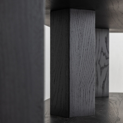 木製オープンシェルフ