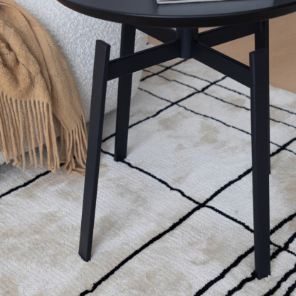 スタイリッシュアイアンティーテーブル