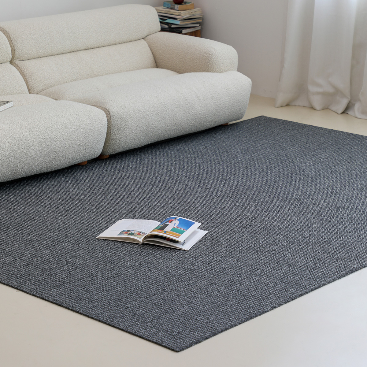 シンプルデザインカーペット