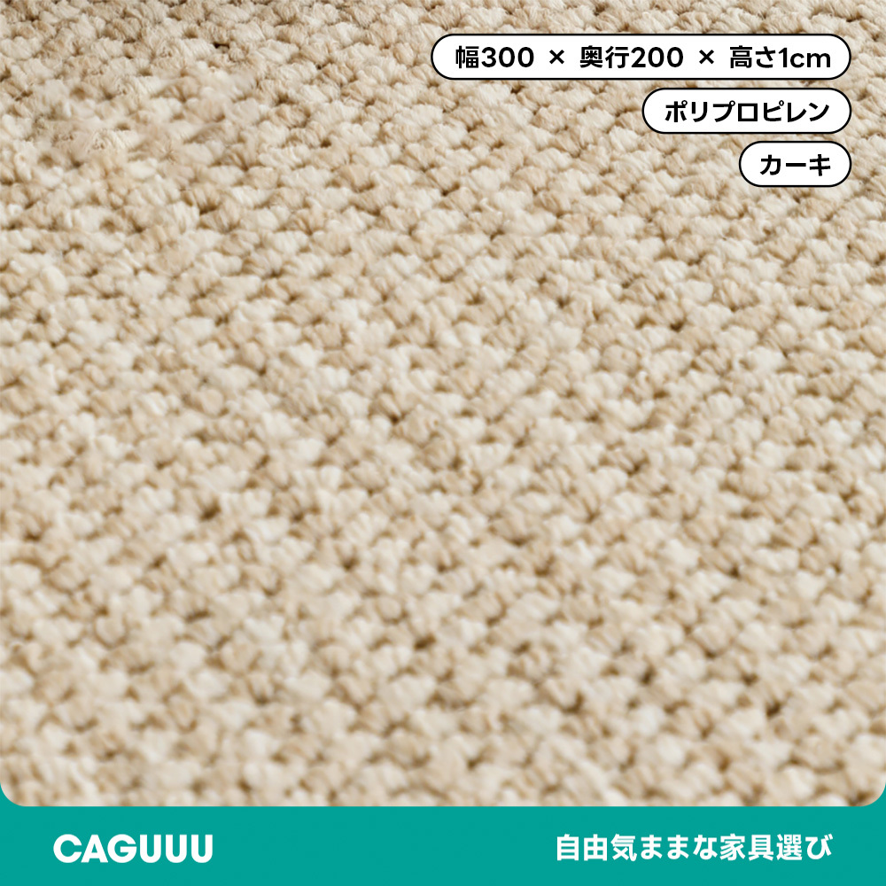 シンプルデザインカーペット