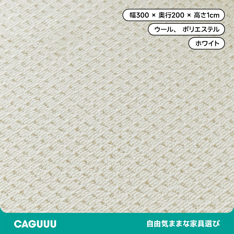 シンプルデザインカーペット