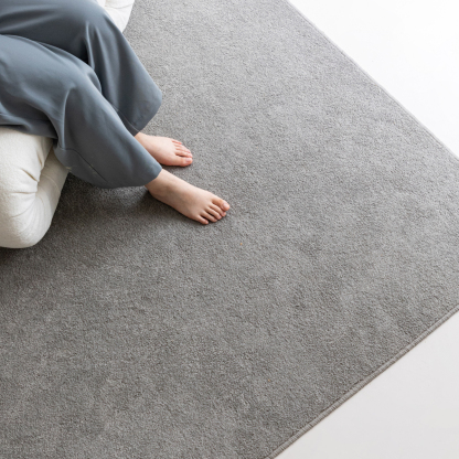 高密度織りチェック柄カーペット