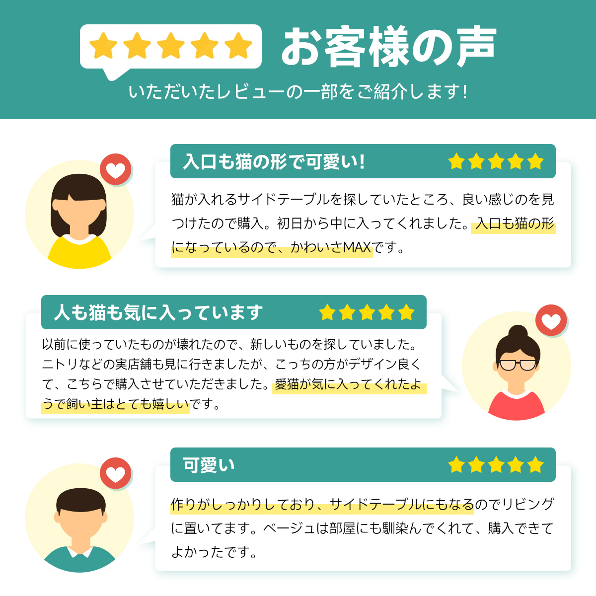 木製猫型キャットハウステーブル