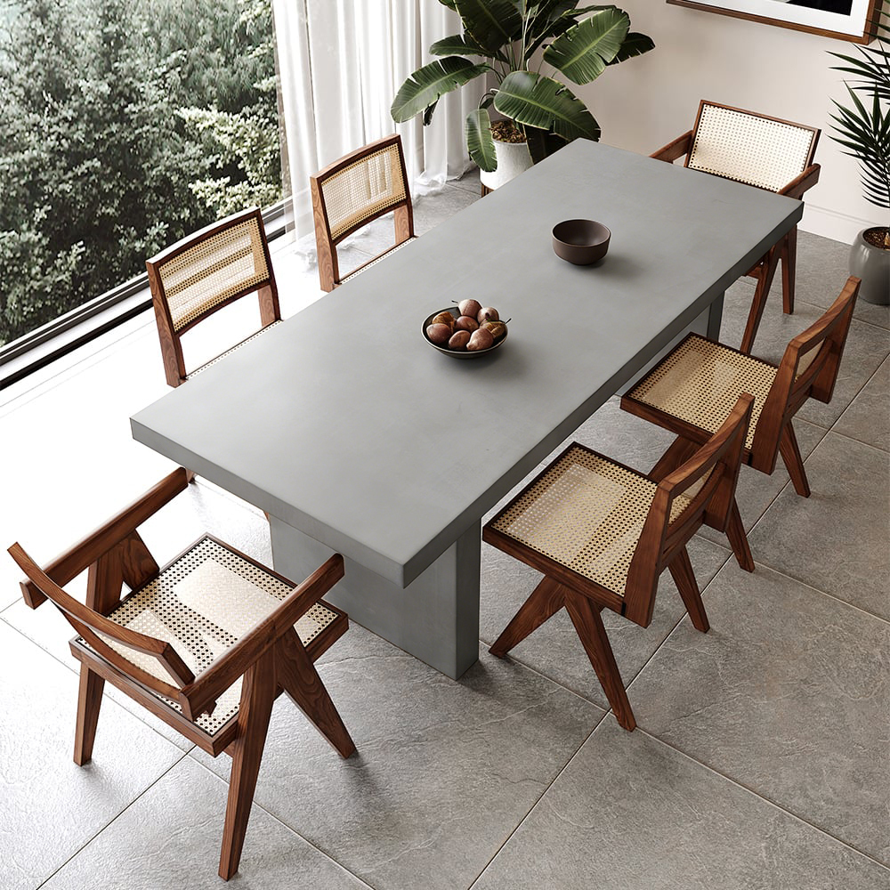 カントリー風ダイニングテーブル