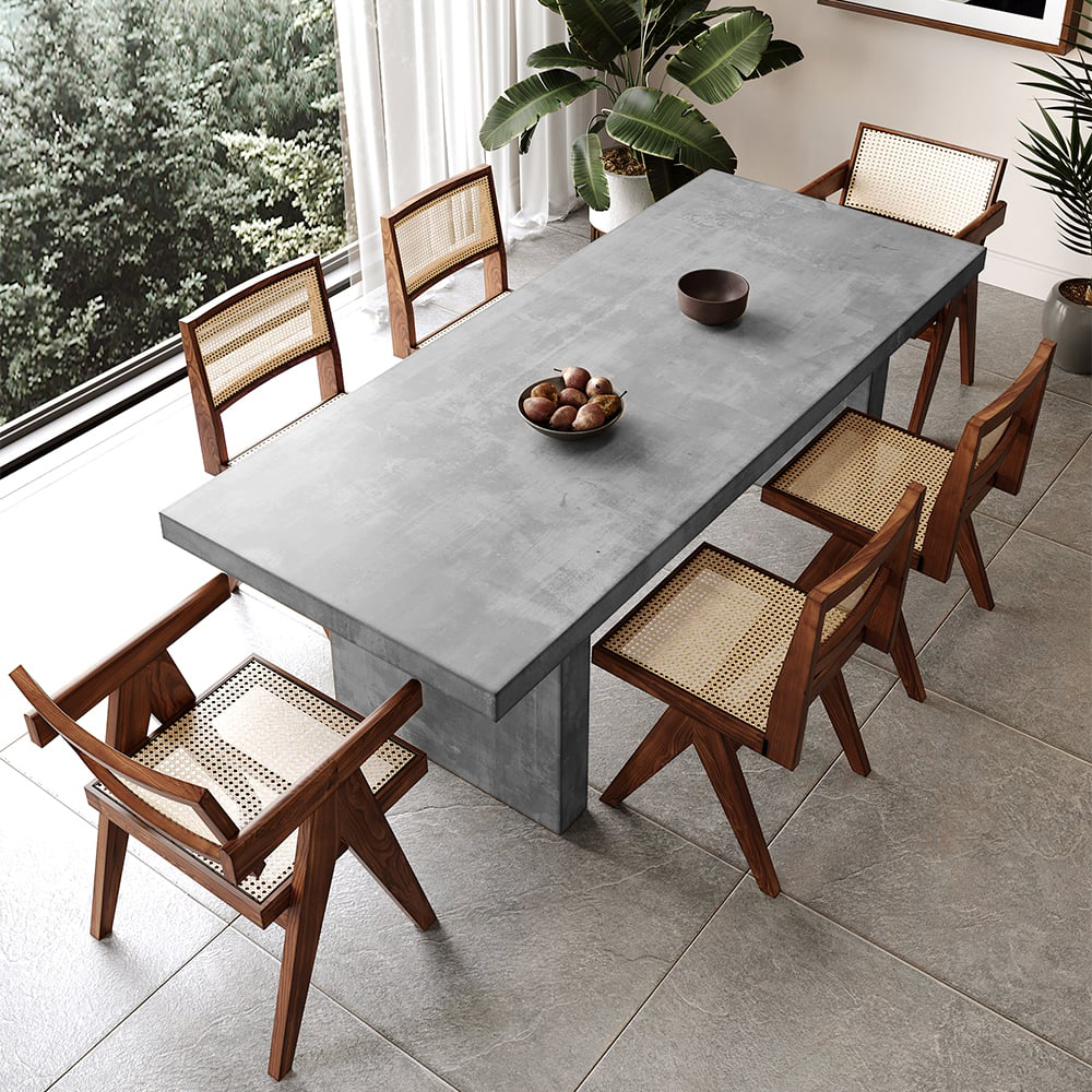 カントリー風ダイニングテーブル