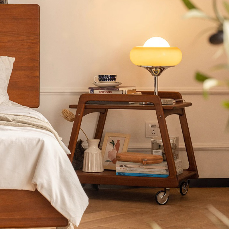 Woody Prime Boxツゲ材 木製ミニワゴン