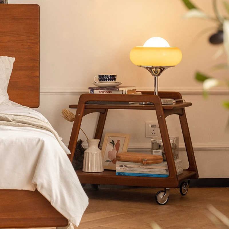 Woody Prime Boxツゲ材 木製ミニワゴン