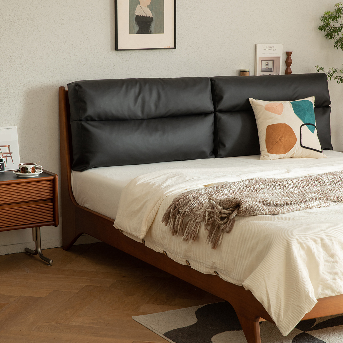 Woody Prime Boxツゲ材 天然木クッション付きベッド – CAGUUU