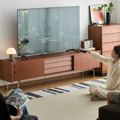 Woody Prime Boxツゲ材 北欧レトロテレビボード | 北欧ヴィンテージ感