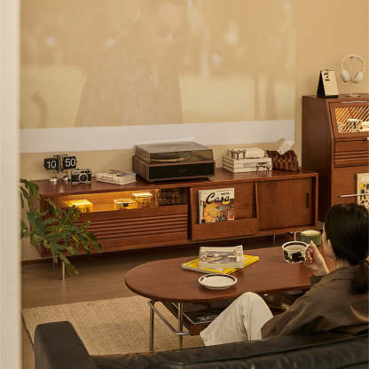 Woody Prime Boxツゲ材 北欧多機能テレビボード | ヴィンテージ感漂う