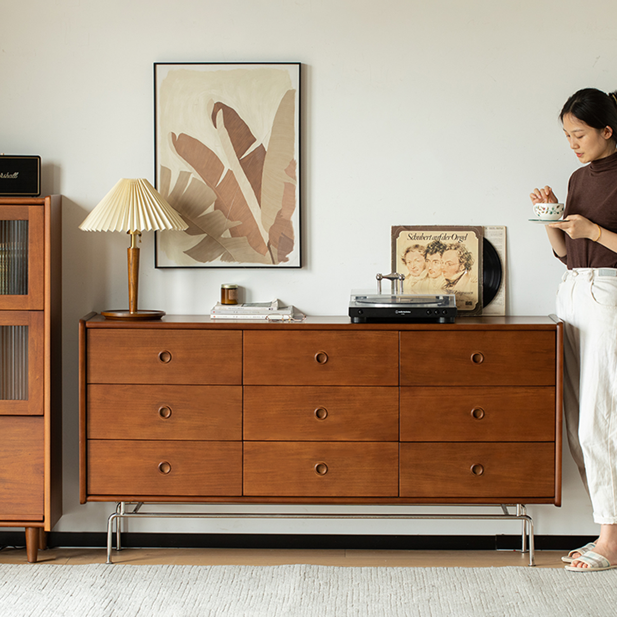 Woody Prime Boxツゲ材 クラシック木製収納キャビネット – CAGUUU