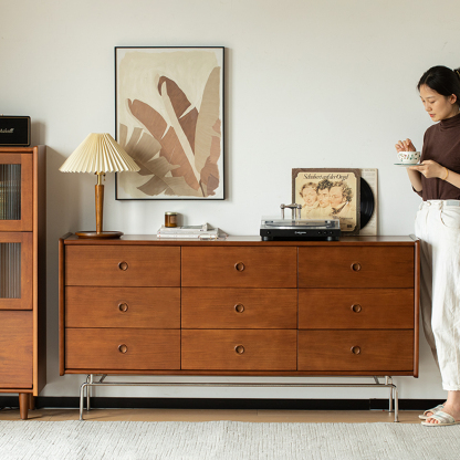 Woody Prime Boxツゲ材 クラシック木製収納キャビネット – CAGUUU