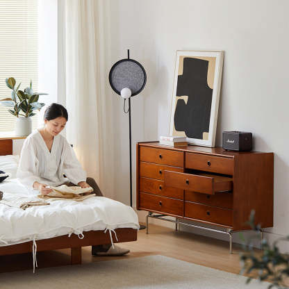 Woody Prime Boxツゲ材 レトロデザイン8マスチェスト | 北米輸入の高級