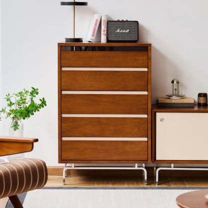RETRO ビンテージ メイプル5段チェスト  ◇◇ RETRO ビンテージ メイプル5段チェスト ◇◇