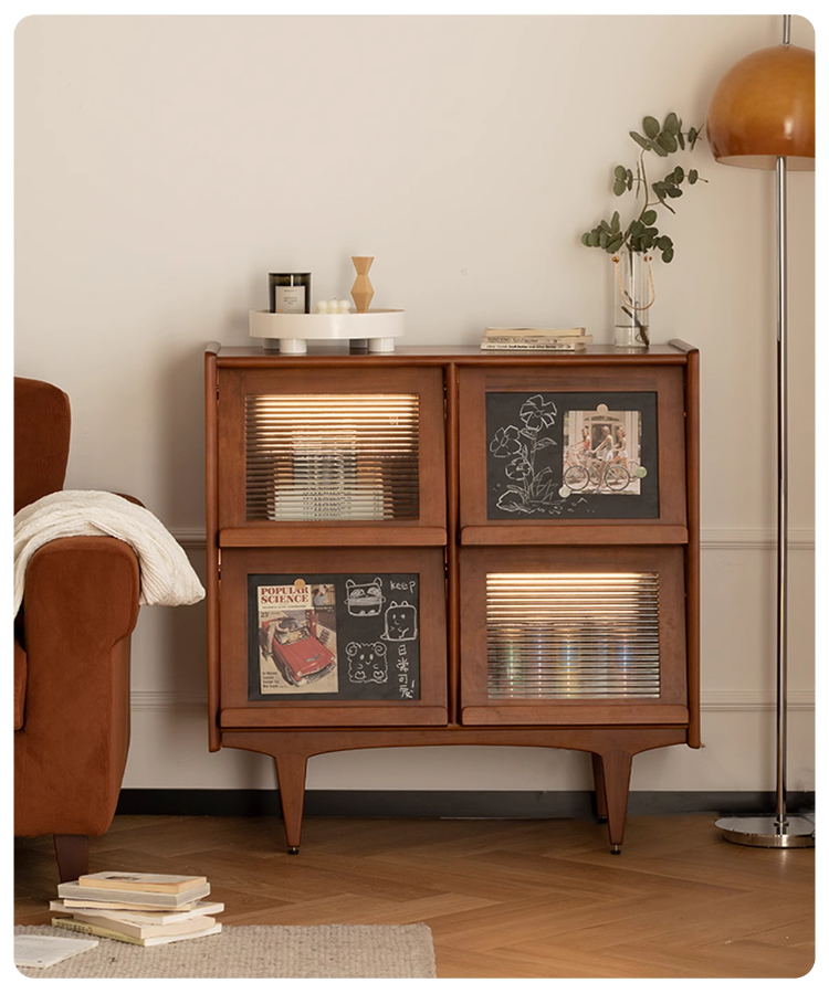 Woody Prime Boxツゲ材サイドキャビネット | 機能性の高い唯一無二の