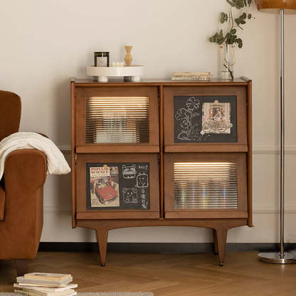 Woody Prime Boxツゲ材サイドキャビネット | 機能性の高い唯一無二の