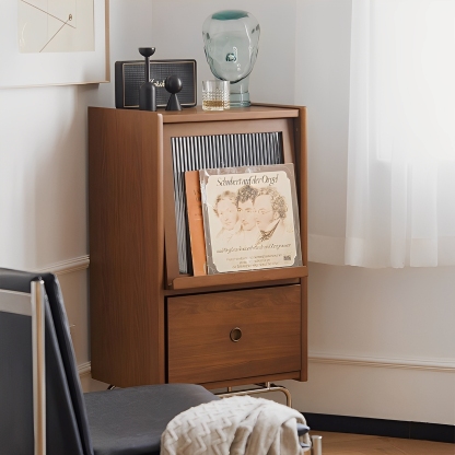 Woody Prime Boxツゲ材 ガラス扉木製サイドキャビネット – CAGUUU