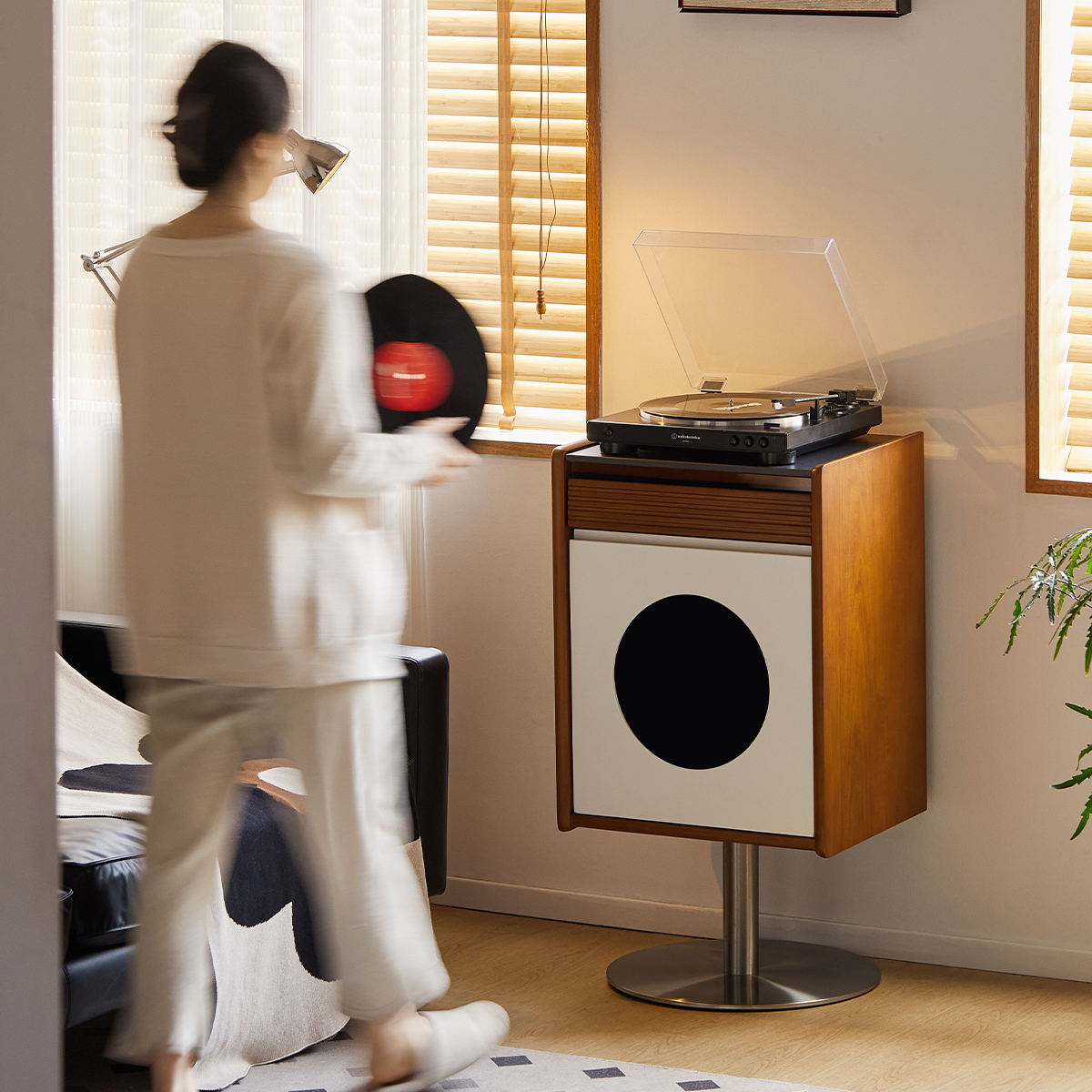 Woody Prime Boxツゲ材 異素材サイドボード