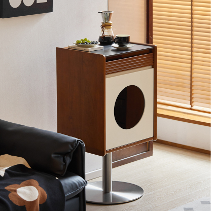 Woody Prime Boxツゲ材 異素材サイドボード