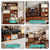 Woody Prime Boxツゲ材 モジュール式組み合わせキャビネット