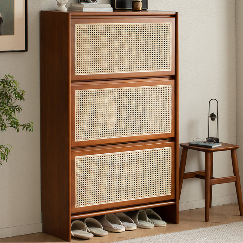 Woody Prime Boxツゲ材 ラタン調シューズキャビネット – CAGUUU