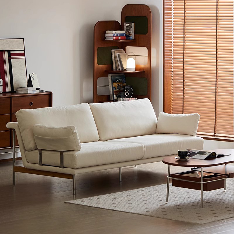 Woody Prime Boxマイクロファイバーリビングソファ【カスタマイズ可】