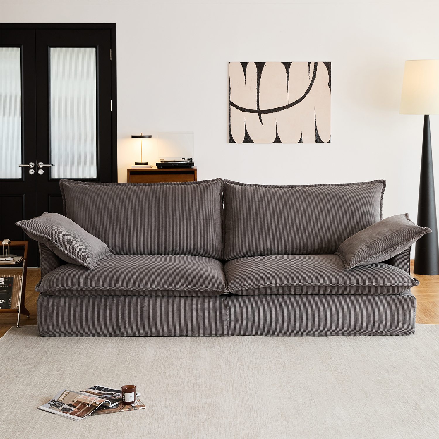 Woody Prime Boxコーデュロイソファ【カスタマイズ可】 – CAGUUU