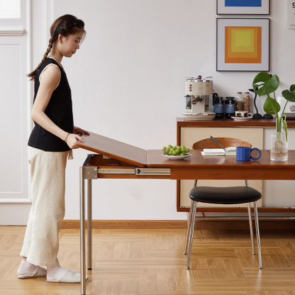 Woody Prime Boxツゲ材 伸縮式ダイニングテーブル – CAGUUU