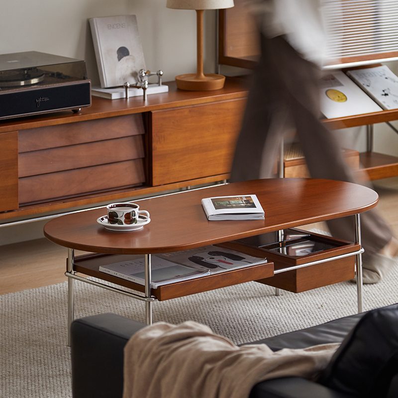 Woody Prime Boxツゲ材 異素材センターテーブル