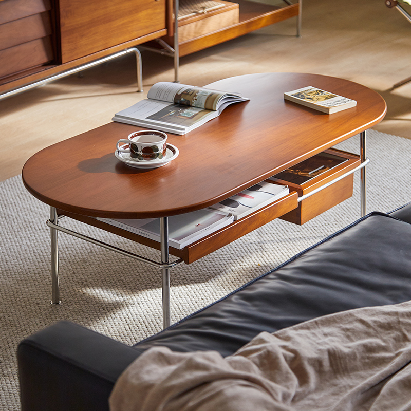 Woody Prime Boxツゲ材 異素材センターテーブル