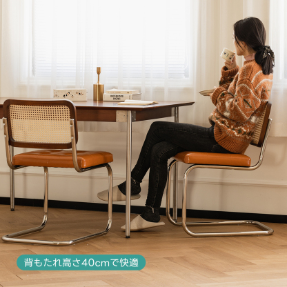 Woody Prime Box レトロ調ダイニングチェア | 味わいある表情と