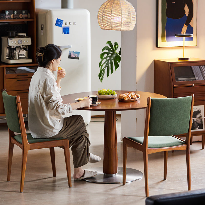 Woody Prime Boxツゲ材 レトロスタイルダイニングチェア | 端正な座り