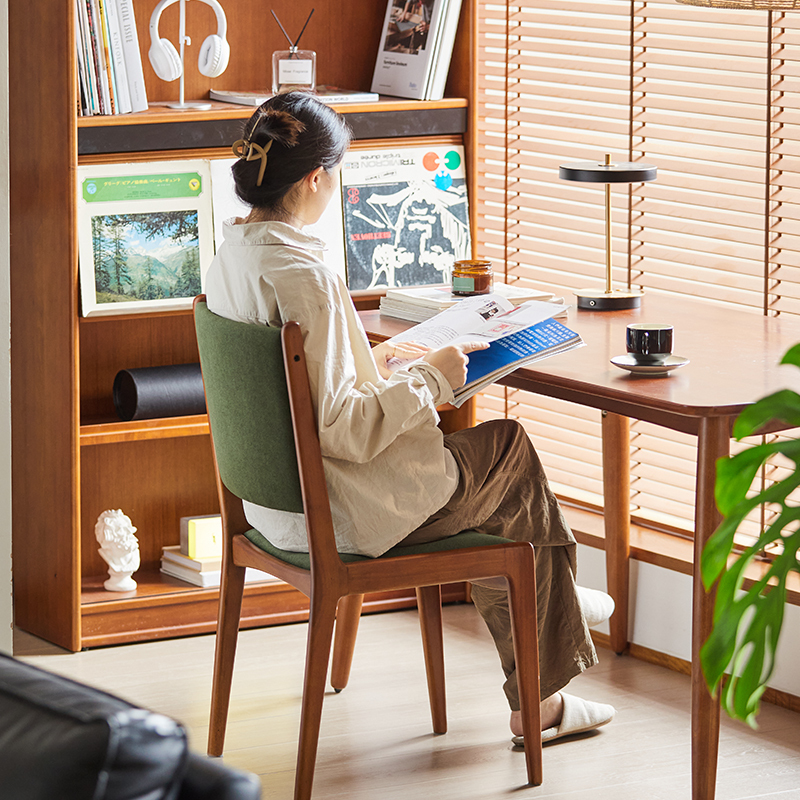 Woody Prime Boxツゲ材 レトロスタイルダイニングチェア