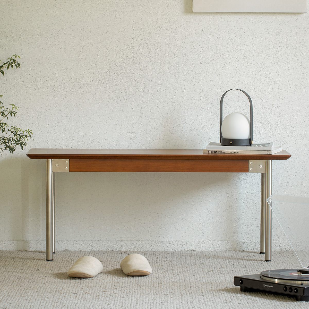 Woody Prime Boxツゲ材 ナチュラルスタイルウッドベンチ