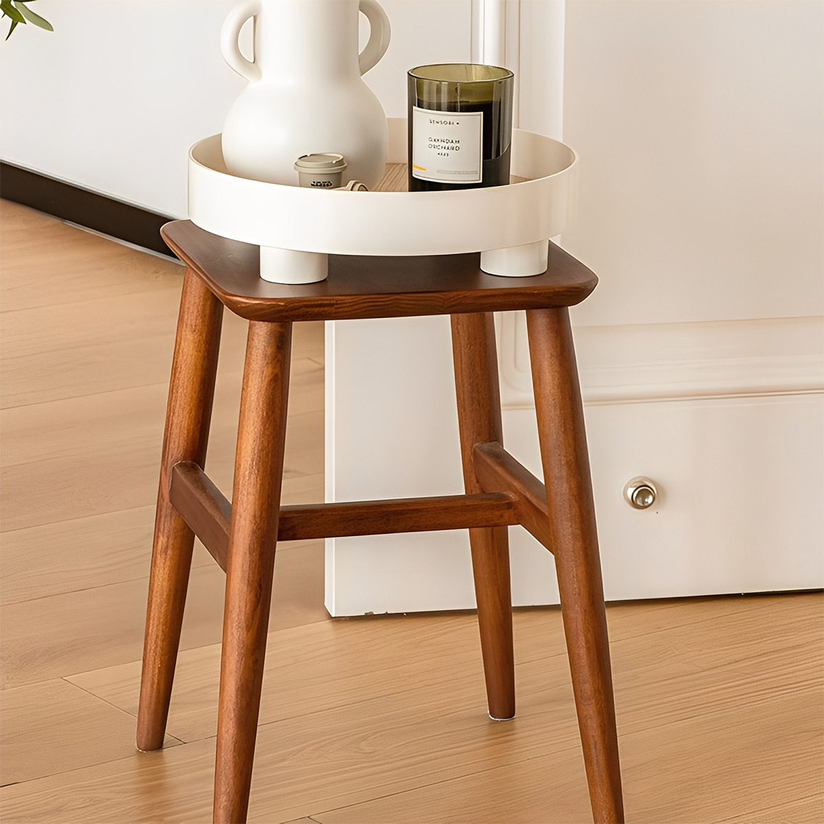 Woody Prime Boxツゲ材 スクエアウッドスツール | 温かみのある存在感