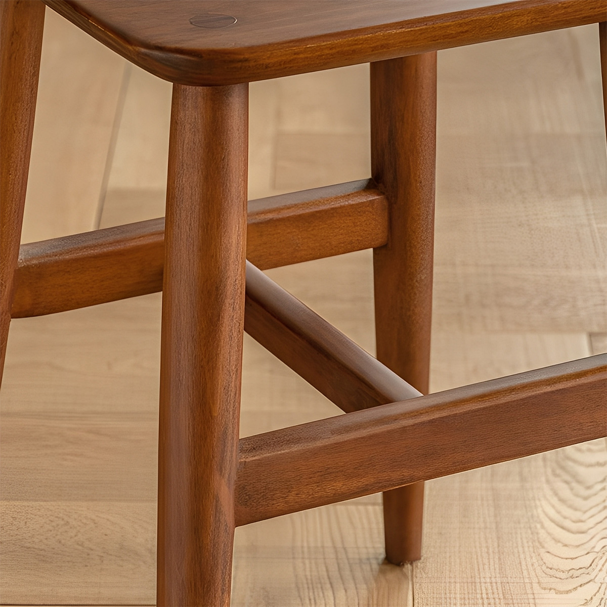 Woody Prime Boxツゲ材 スクエアウッドスツール | 温かみのある存在感