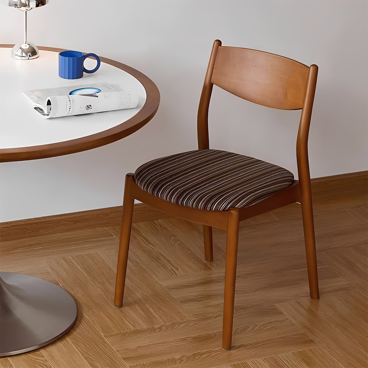 Woody Prime Boxツゲ材 北欧スタイル木製ダイニングチェア