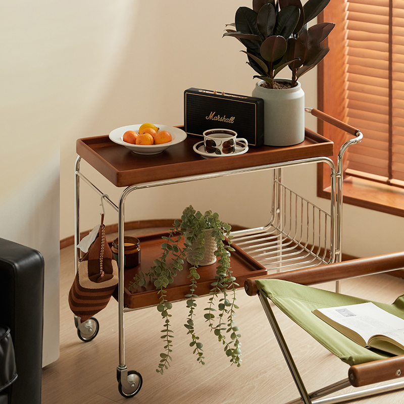 Woody Prime Boxツゲ材 キャスター付き木製サイドワゴン – CAGUUU